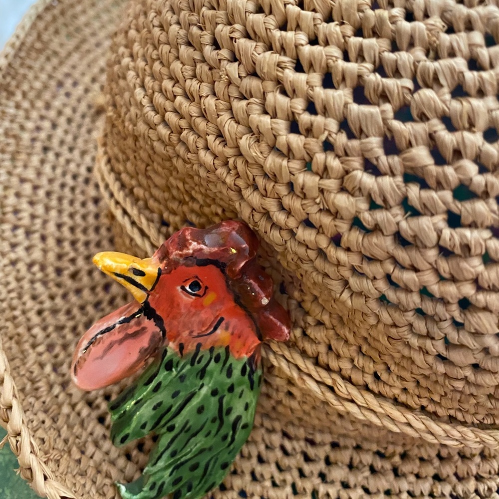Straw hat- like new